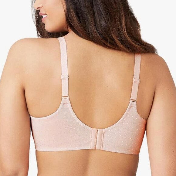 NWT Wacoal Women's Back Appeal Underwire Bra, Rose Dust - Picture 2 of 7